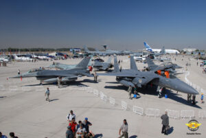 Pátio de Aeronaves da FIDAE